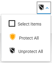 Shield menu in the student record expanded to show all options